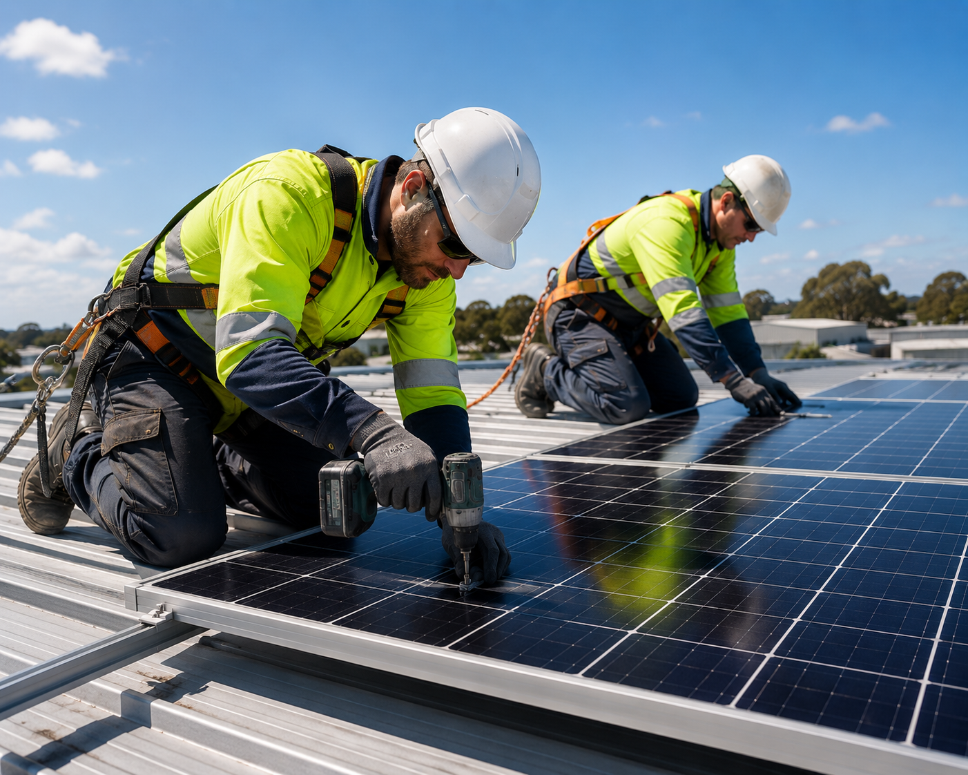 Professional 100kW Solar Installation