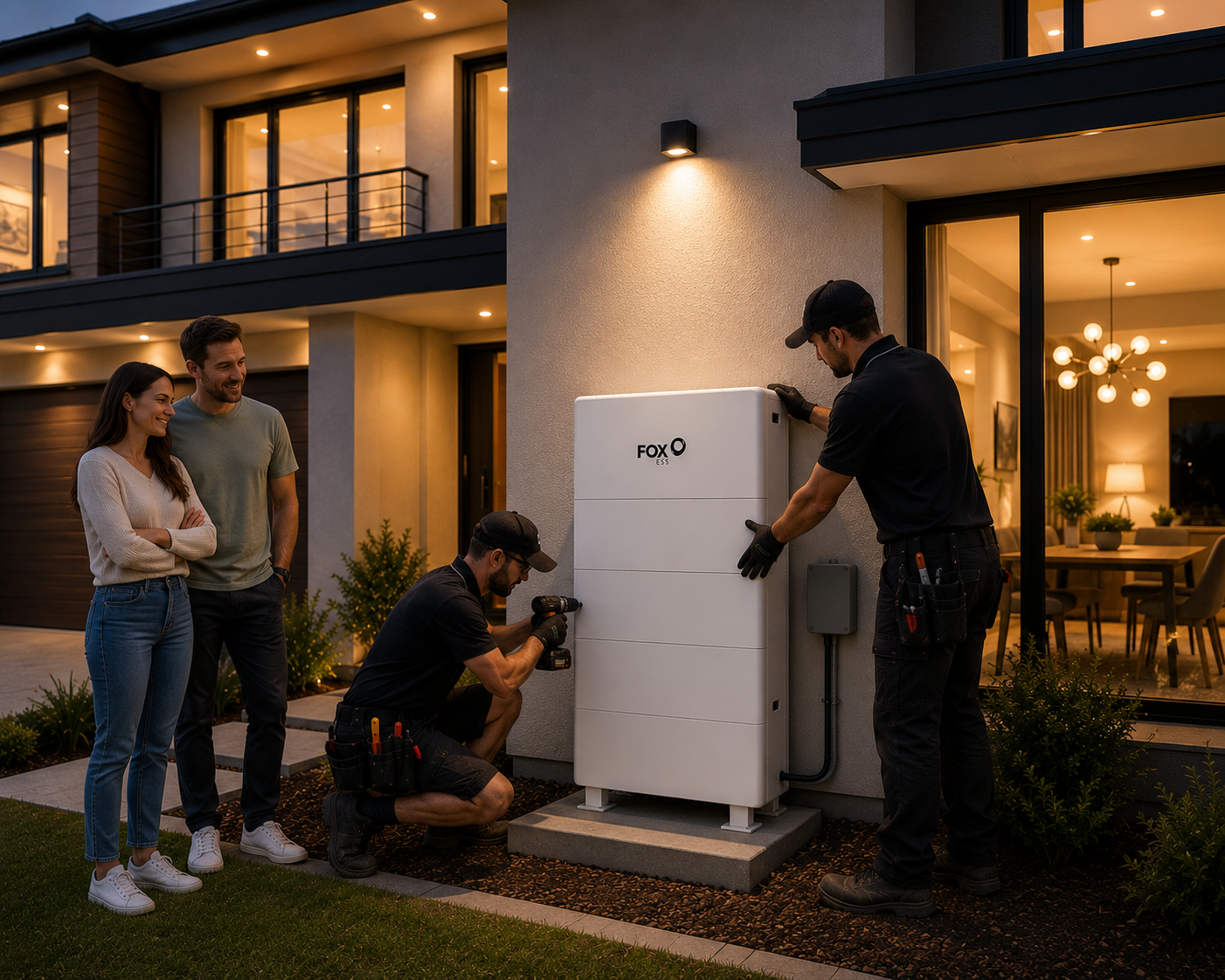 Professional 49kWh Solar Battery Installation