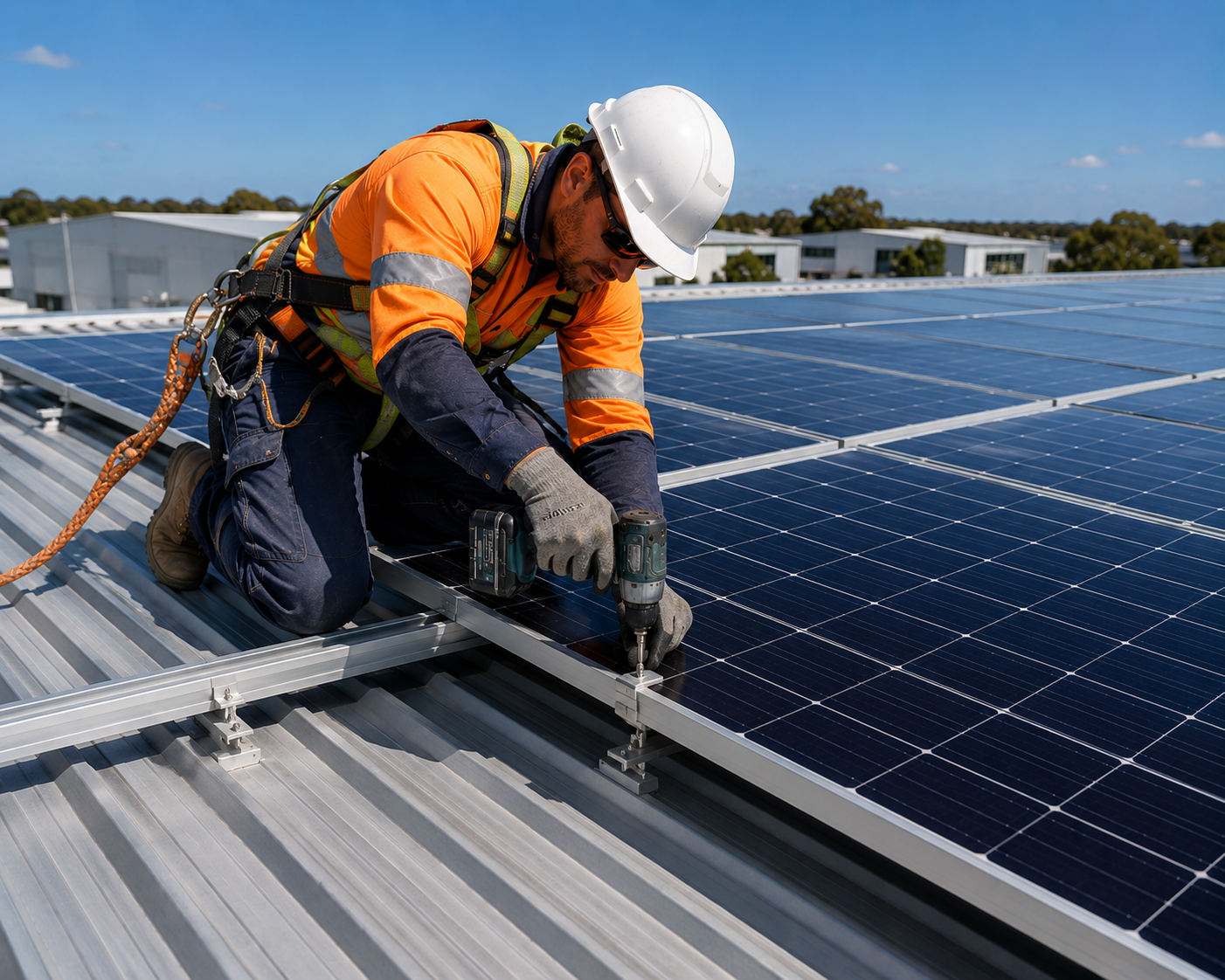 Professional 50kW Solar Installation